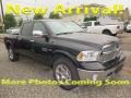 2017 Brilliant Black Crystal Pearl Ram 1500 Laramie Crew Cab 4x4  photo #1