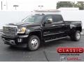 Onyx Black 2018 GMC Sierra 3500HD Denali Crew Cab 4x4 Dual Rear Wheel