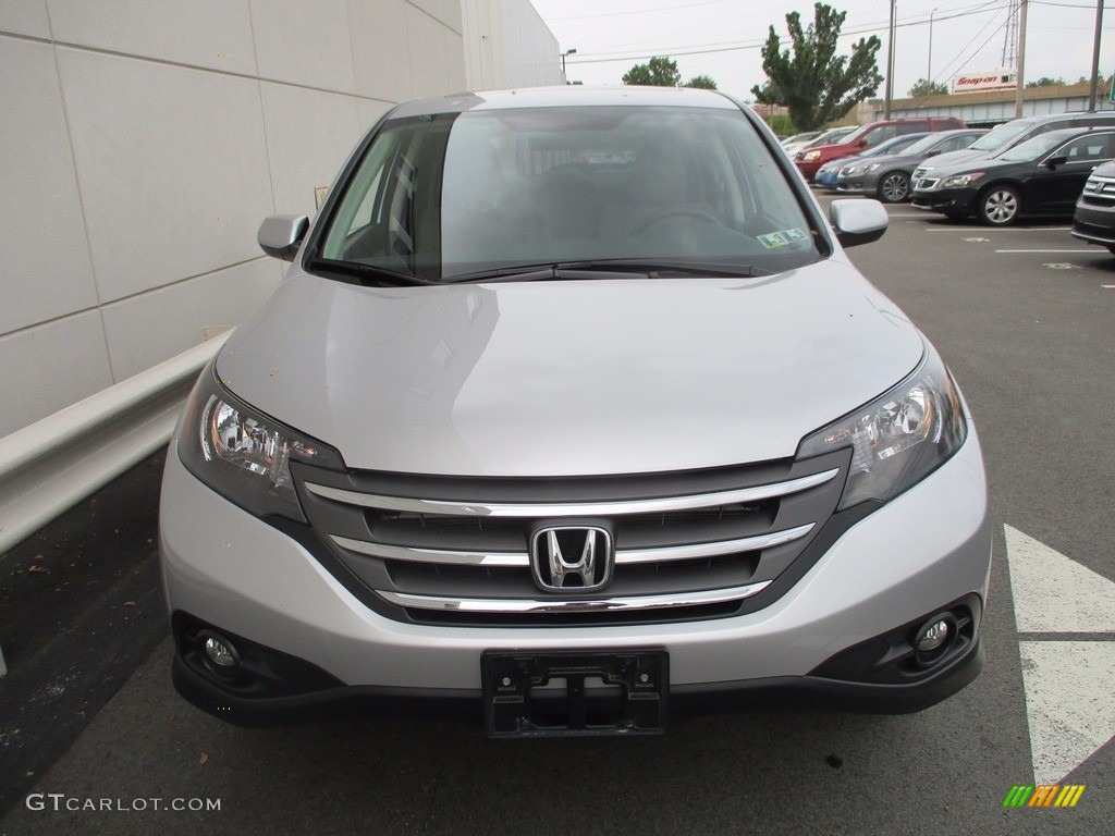 2014 CR-V EX AWD - Alabaster Silver Metallic / Gray photo #8
