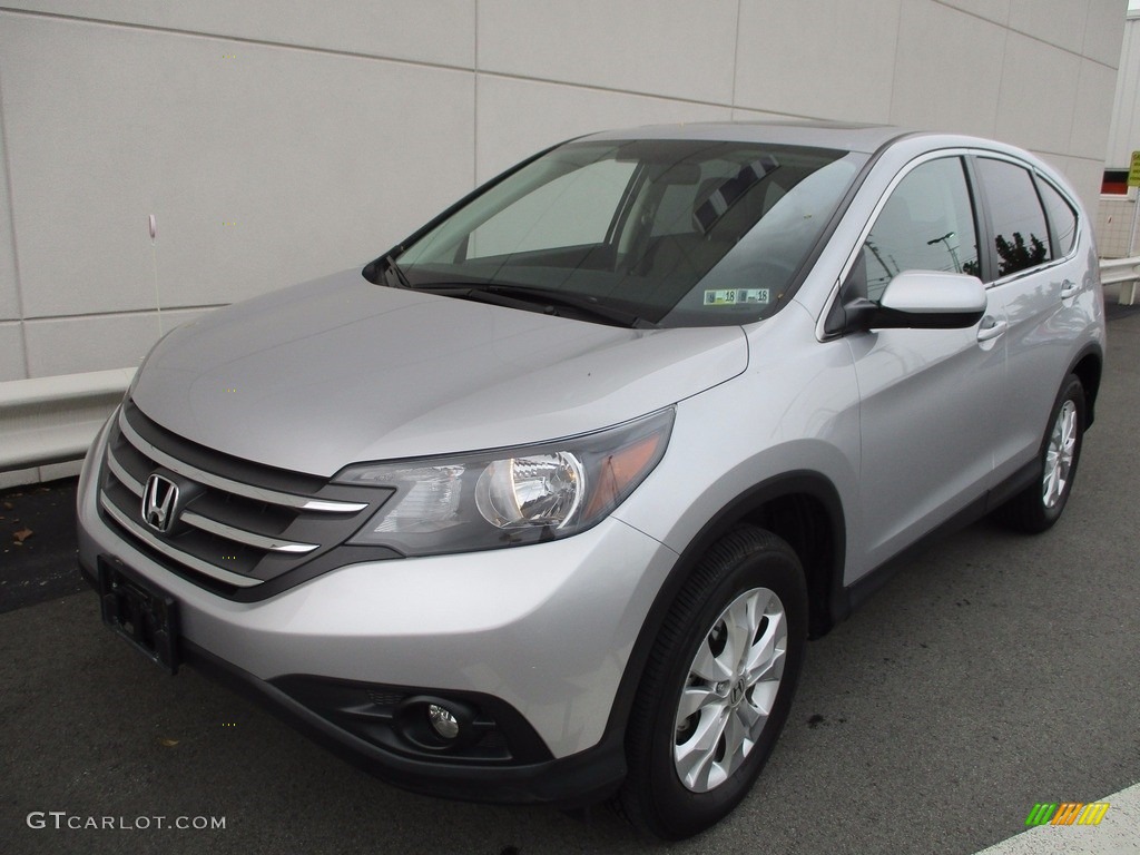 2014 CR-V EX AWD - Alabaster Silver Metallic / Gray photo #9