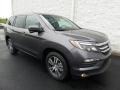 2017 Modern Steel Metallic Honda Pilot EX-L AWD  photo #1