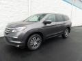 2017 Modern Steel Metallic Honda Pilot EX-L AWD  photo #5