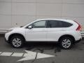 2014 White Diamond Pearl Honda CR-V EX AWD  photo #2