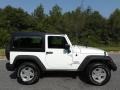 2017 Bright White Jeep Wrangler Sport 4x4  photo #5