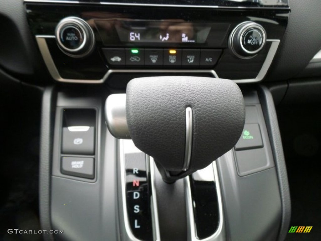 2017 CR-V LX AWD - Obsidian Blue Pearl / Gray photo #24