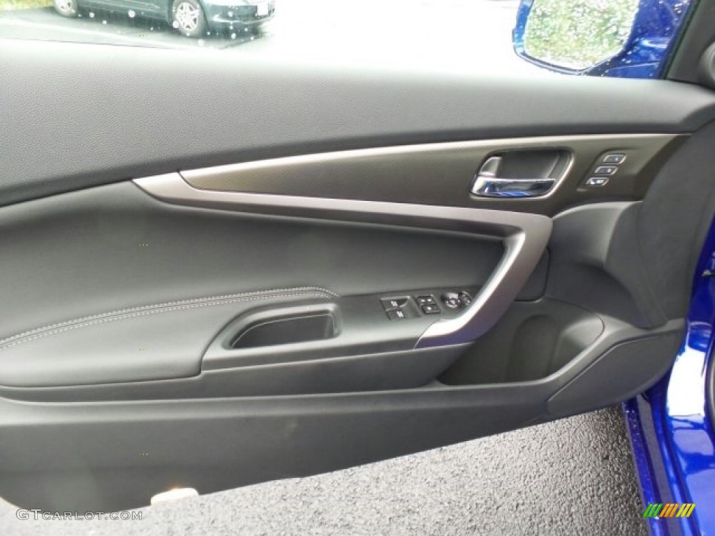 2017 Honda Accord Touring Coupe Black Door Panel Photo #122592964