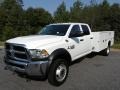 Bright White - 4500 Tradesman Crew Cab 4x4 Utility Truck Photo No. 3