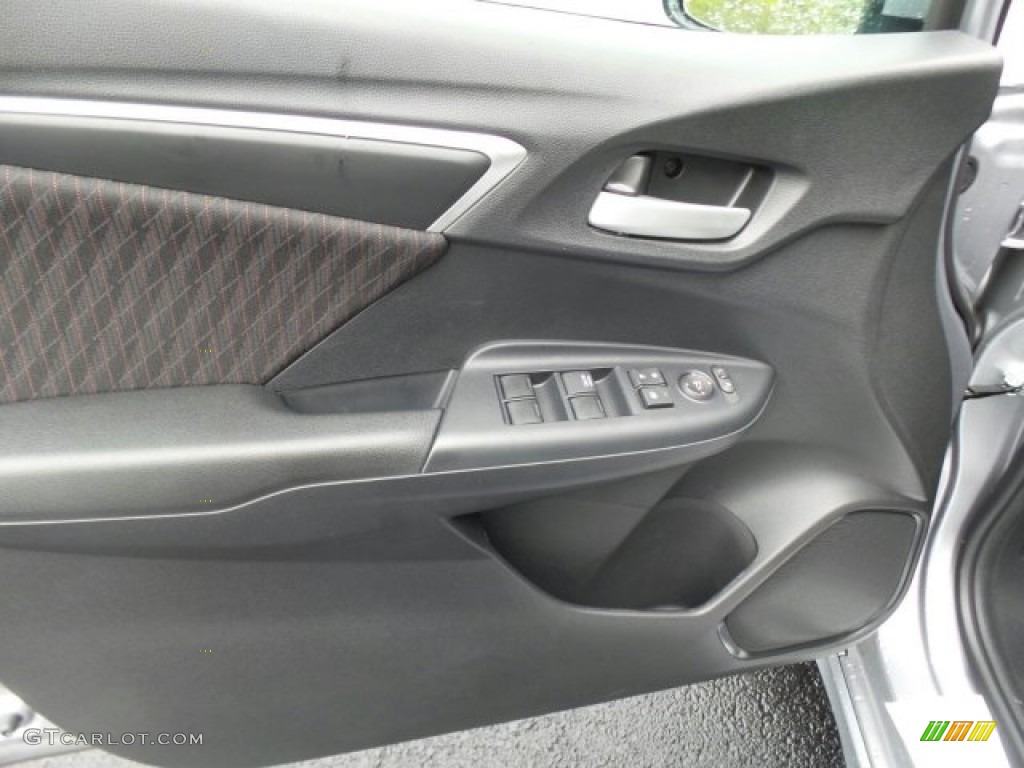 2018 Honda Fit Sport Black Door Panel Photo #122593477