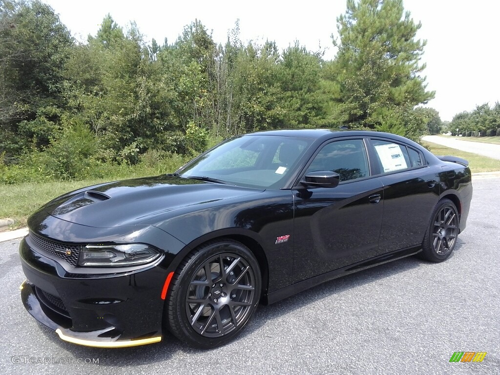 Pitch Black 2018 Dodge Charger R/T Scat Pack Exterior Photo #122594329
