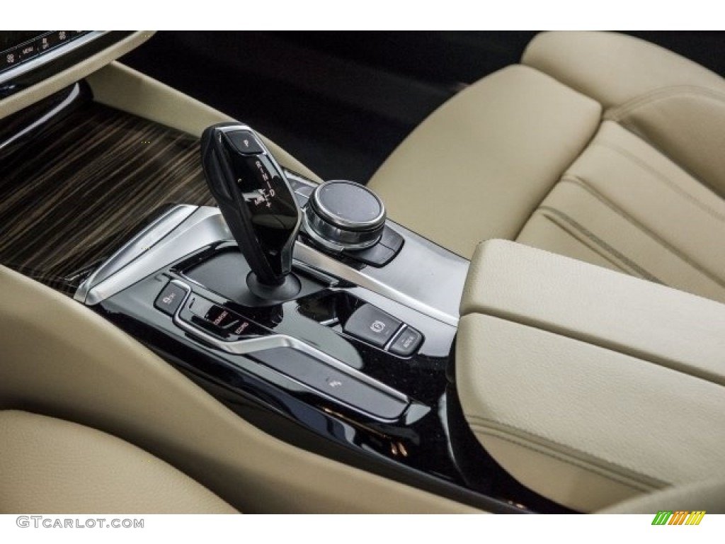 2017 5 Series 530i Sedan - Jet Black / Canberra Beige photo #7
