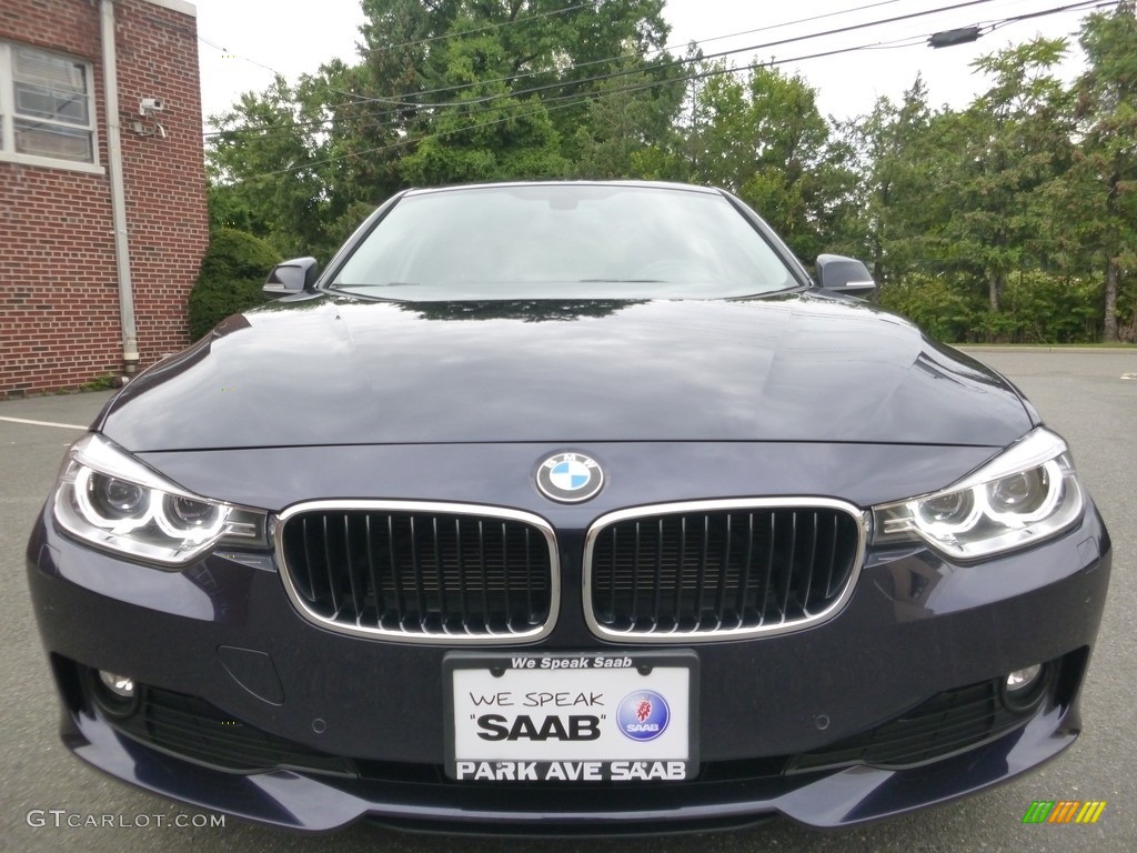 2014 3 Series 320i xDrive Sedan - Imperial Blue Metallic / Black photo #9