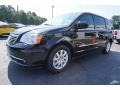 2016 Brilliant Black Crystal Pearl Chrysler Town & Country Touring  photo #3