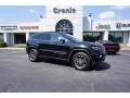 Diamond Black Crystal Pearl 2017 Jeep Grand Cherokee Limited