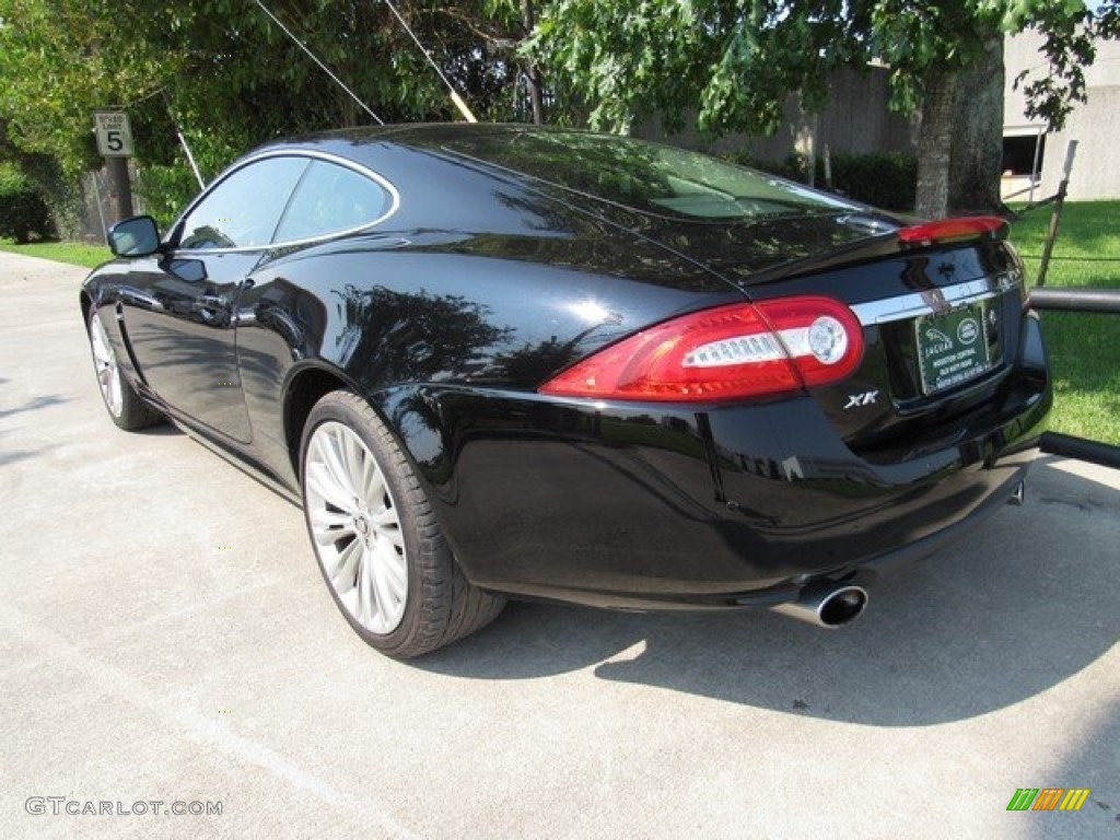 2011 XK XK Coupe - Ebony Black / Warm Charcoal/Warm Charcoal photo #9