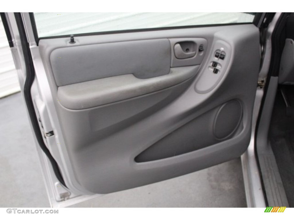 2007 Caravan SXT - Bright Silver Metallic / Medium Slate Gray photo #12