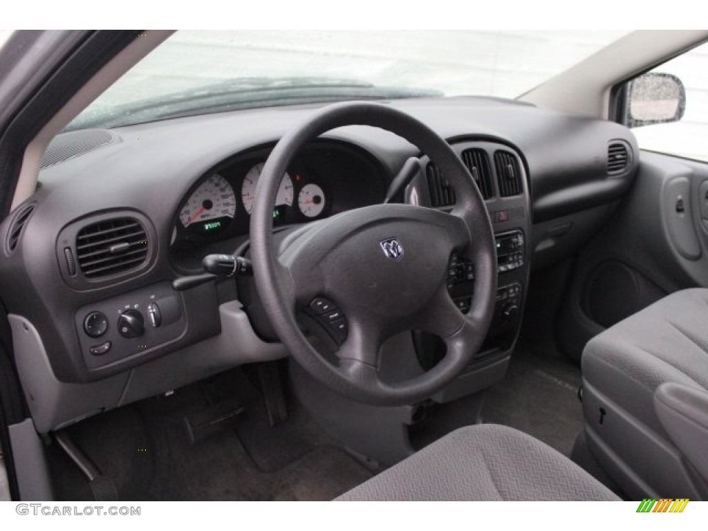 2007 Caravan SXT - Bright Silver Metallic / Medium Slate Gray photo #13