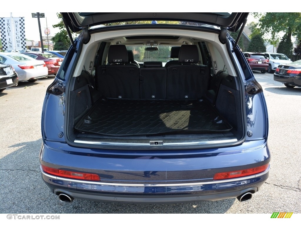 2014 Q7 3.0 TFSI quattro - Atlantis Blue Metallic / Black photo #23