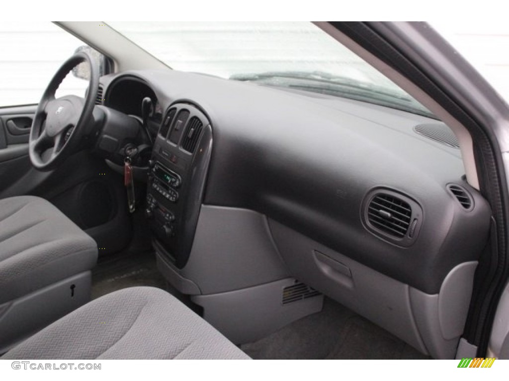 2007 Caravan SXT - Bright Silver Metallic / Medium Slate Gray photo #32