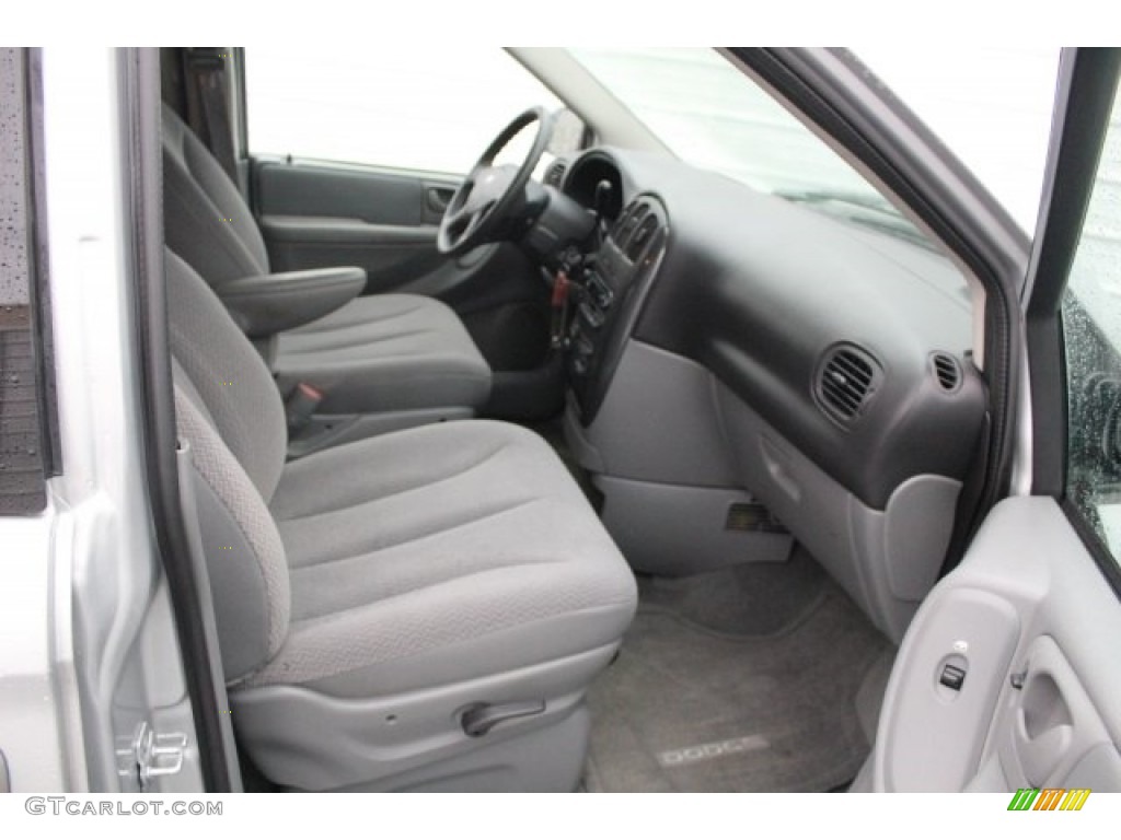 2007 Caravan SXT - Bright Silver Metallic / Medium Slate Gray photo #33