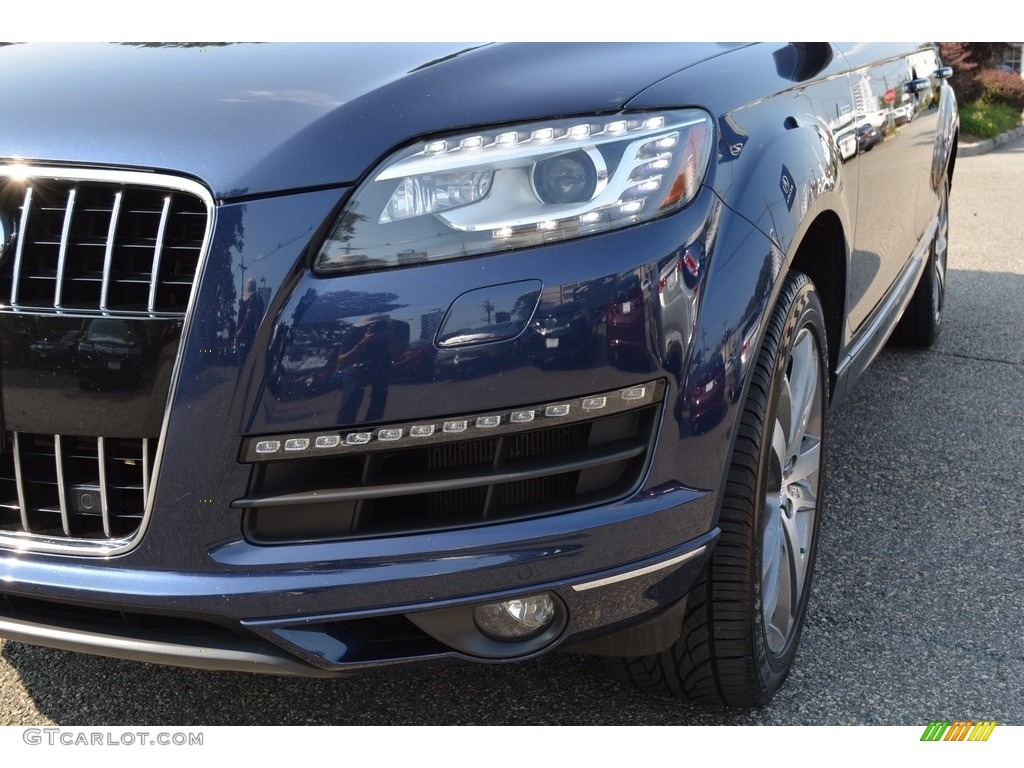 2014 Q7 3.0 TFSI quattro - Atlantis Blue Metallic / Black photo #32