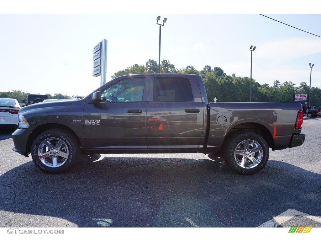 2017 1500 Express Crew Cab - Granite Crystal Metallic / Black/Diesel Gray photo #4