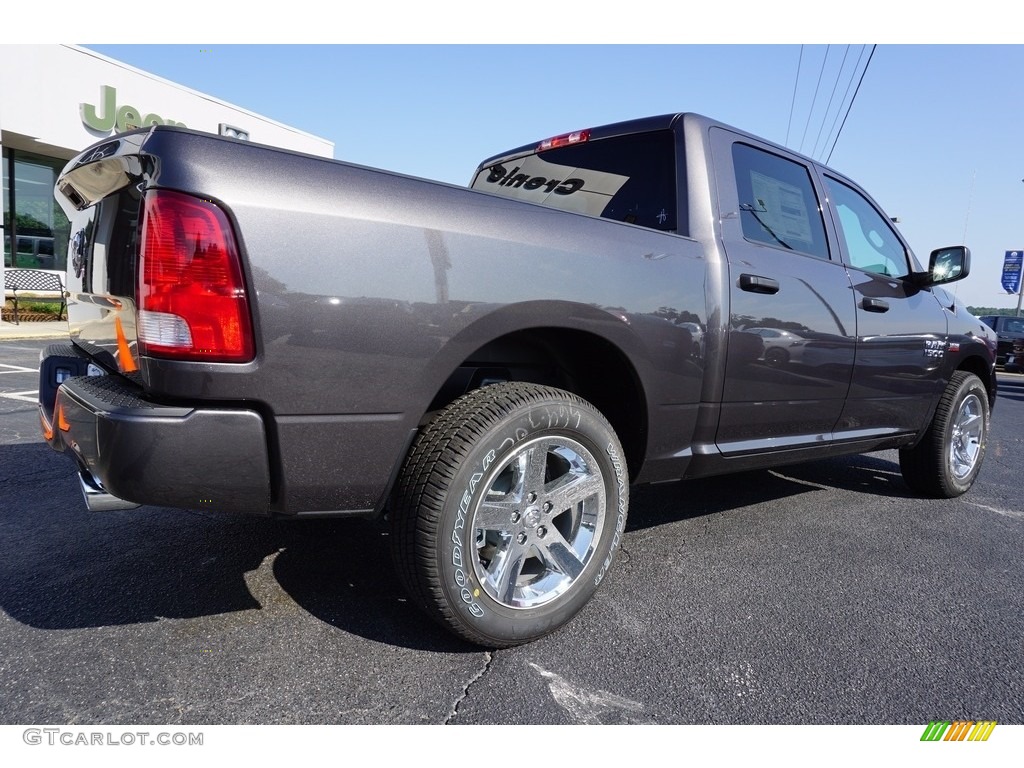 2017 1500 Express Crew Cab - Granite Crystal Metallic / Black/Diesel Gray photo #7
