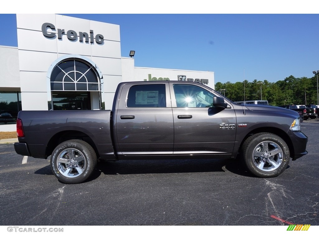 2017 1500 Express Crew Cab - Granite Crystal Metallic / Black/Diesel Gray photo #8