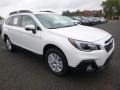 2018 Crystal White Pearl Subaru Outback 2.5i Premium  photo #1