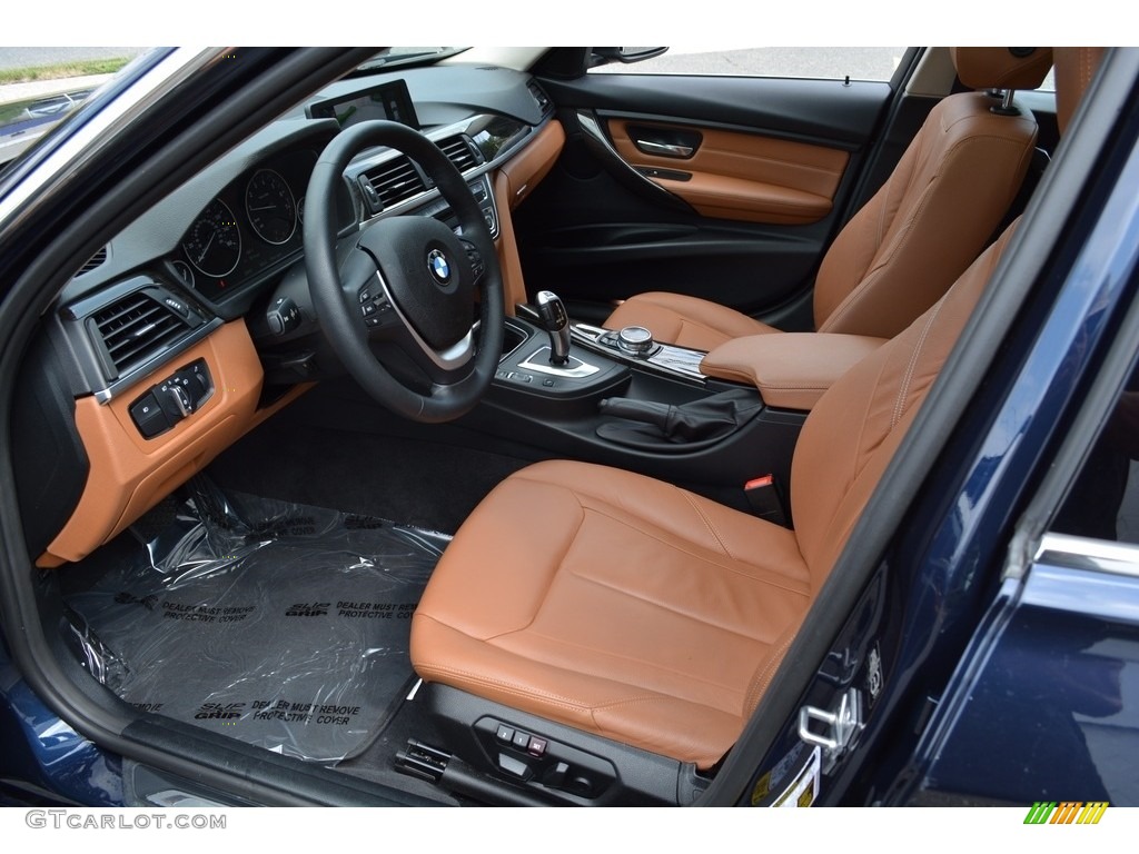 2015 3 Series 328i xDrive Sedan - Imperial Blue Metallic / Saddle Brown photo #10