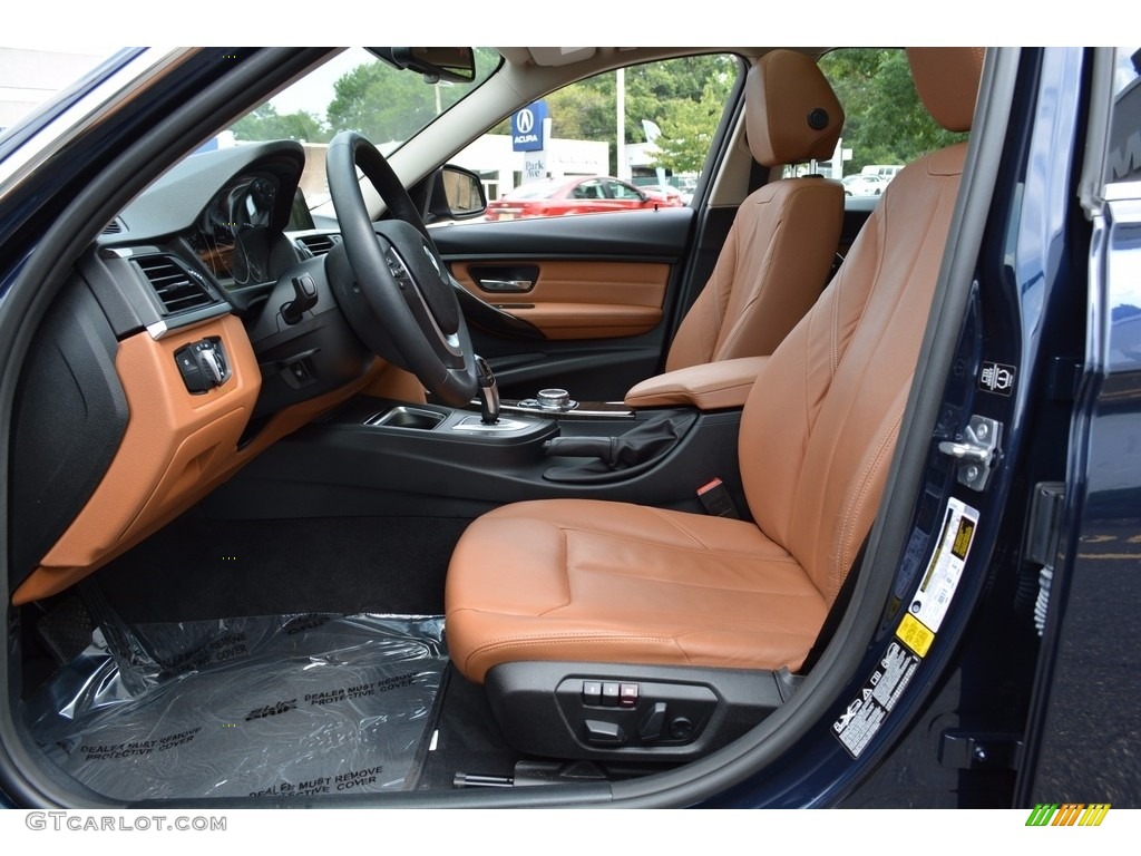 2015 3 Series 328i xDrive Sedan - Imperial Blue Metallic / Saddle Brown photo #11