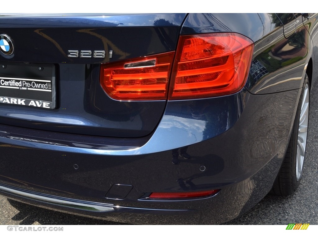 2015 3 Series 328i xDrive Sedan - Imperial Blue Metallic / Saddle Brown photo #23