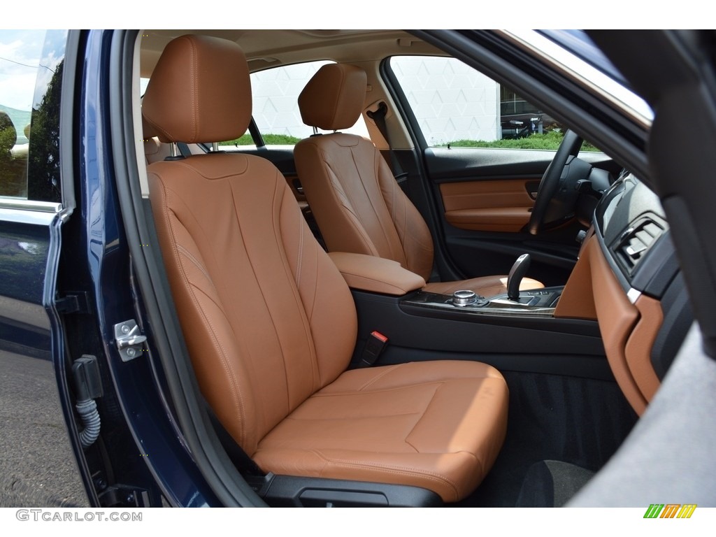 2015 3 Series 328i xDrive Sedan - Imperial Blue Metallic / Saddle Brown photo #29