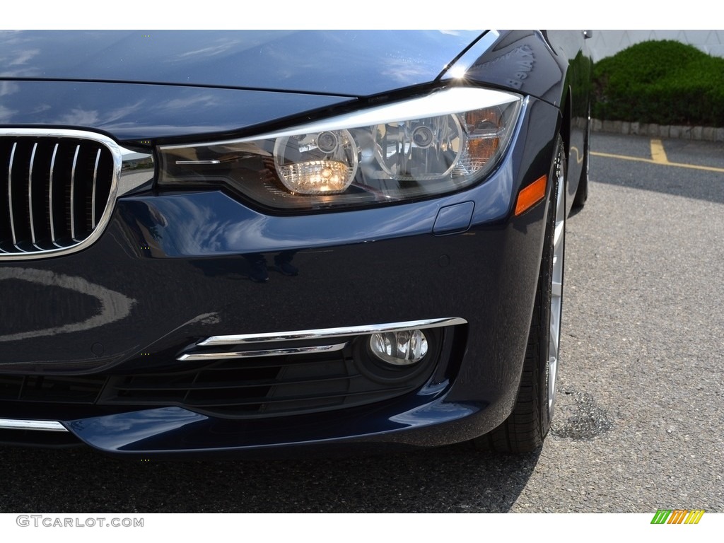 2015 3 Series 328i xDrive Sedan - Imperial Blue Metallic / Saddle Brown photo #31