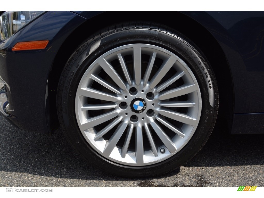 2015 3 Series 328i xDrive Sedan - Imperial Blue Metallic / Saddle Brown photo #32