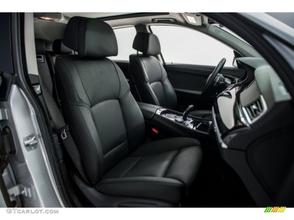 Black Interior 2017 BMW 5 Series 535i Gran Turismo Photo #122601704