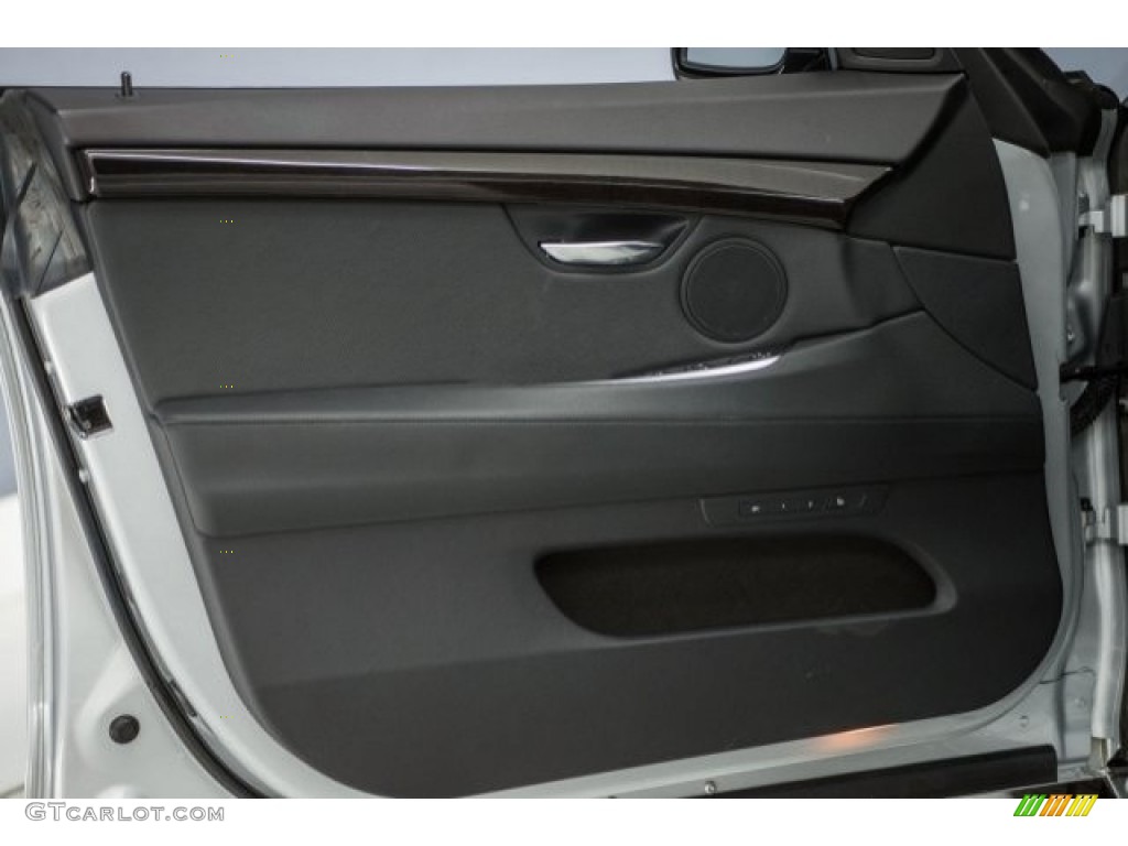 2017 BMW 5 Series 535i Gran Turismo Black Door Panel Photo #122601896