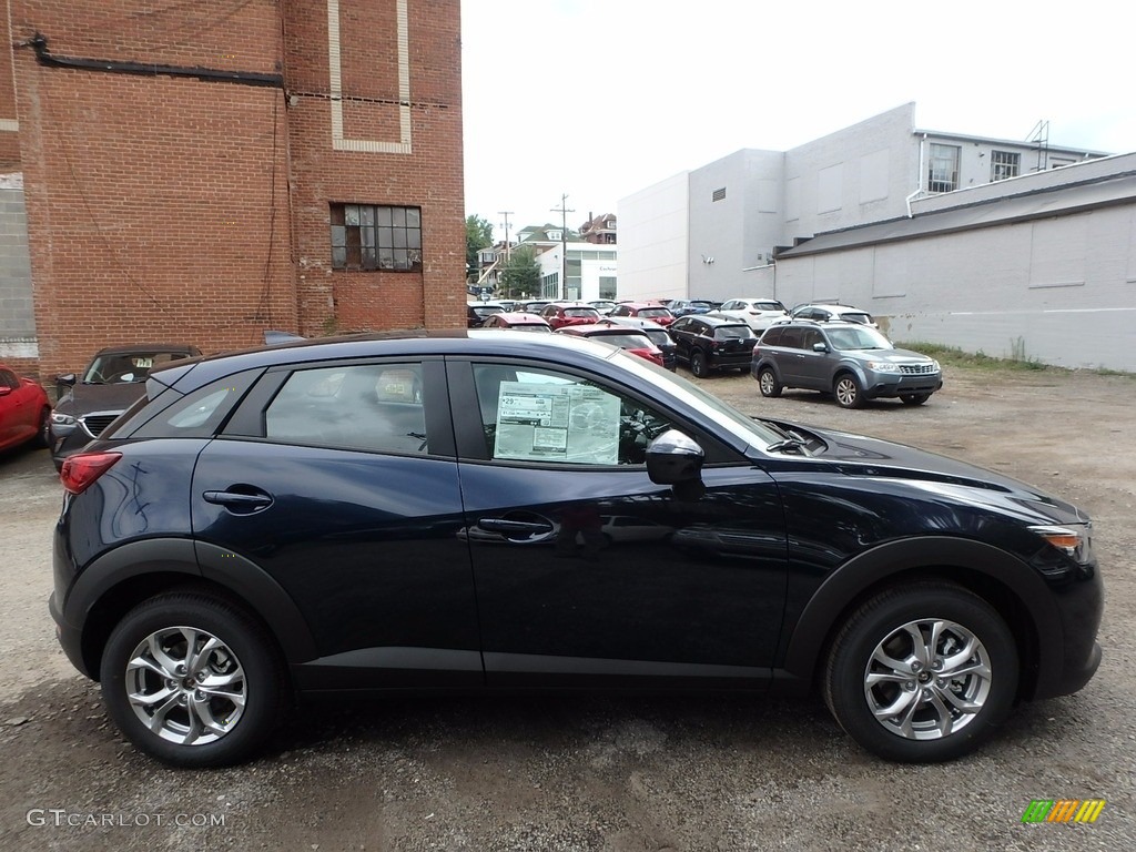 Deep Crystal Blue Mica 2018 Mazda CX-3 Sport AWD Exterior Photo #122602040