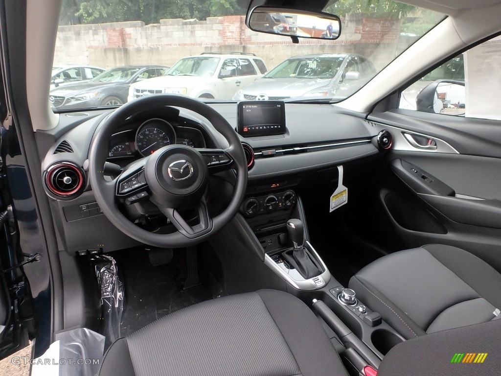 Black Interior 2018 Mazda CX-3 Sport AWD Photo #122602238