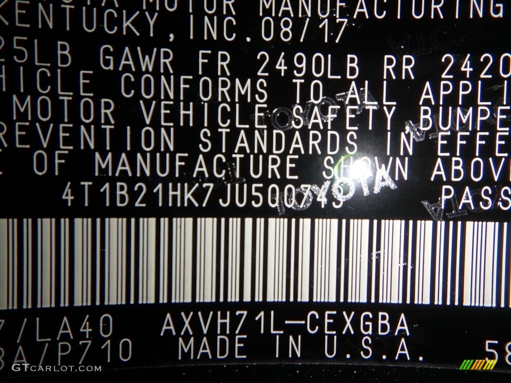 2018 Camry Hybrid XLE - Brownstone / Macadamia photo #10