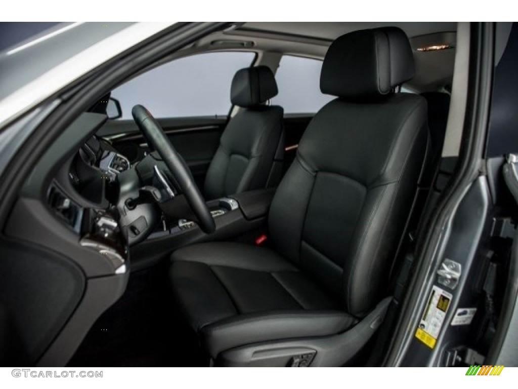 Black Interior 2017 BMW 5 Series 535i Gran Turismo Photo #122602544