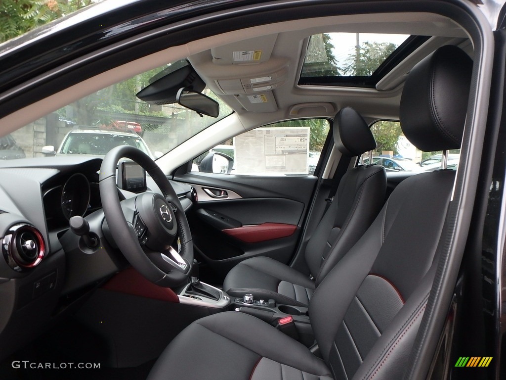 Black Interior 2018 Mazda CX-3 Touring AWD Photo #122603792