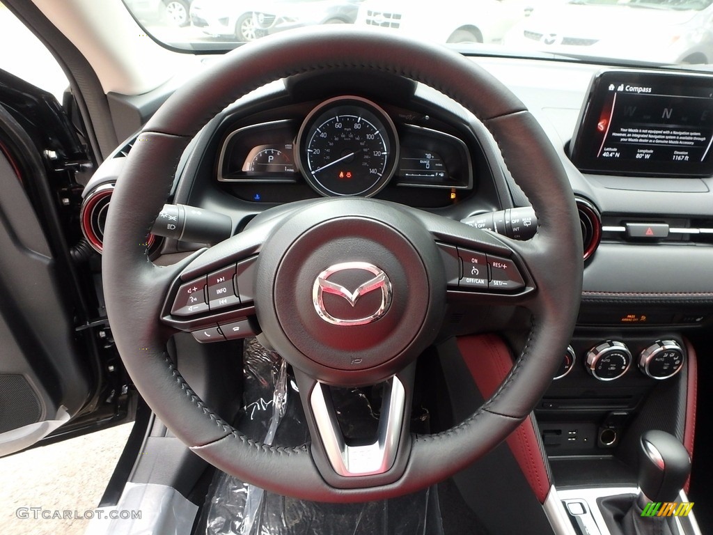 2018 Mazda CX-3 Touring AWD Black Steering Wheel Photo #122603912