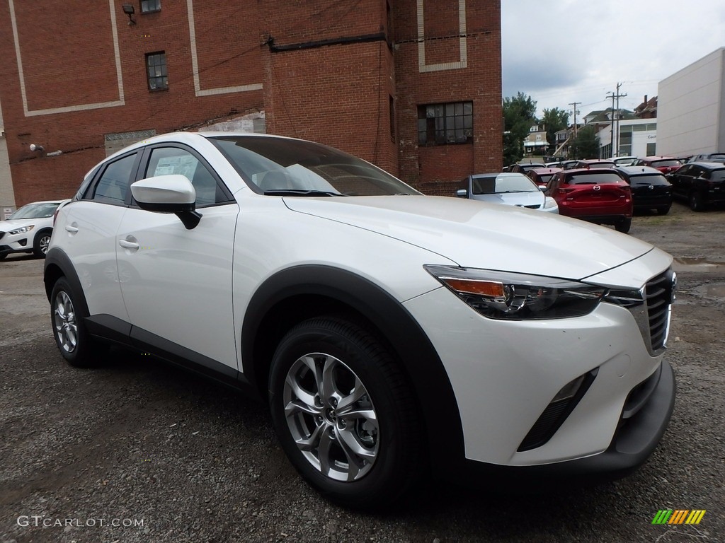 2018 CX-3 Sport AWD - Snowflake White Pearl Mica / Black photo #1