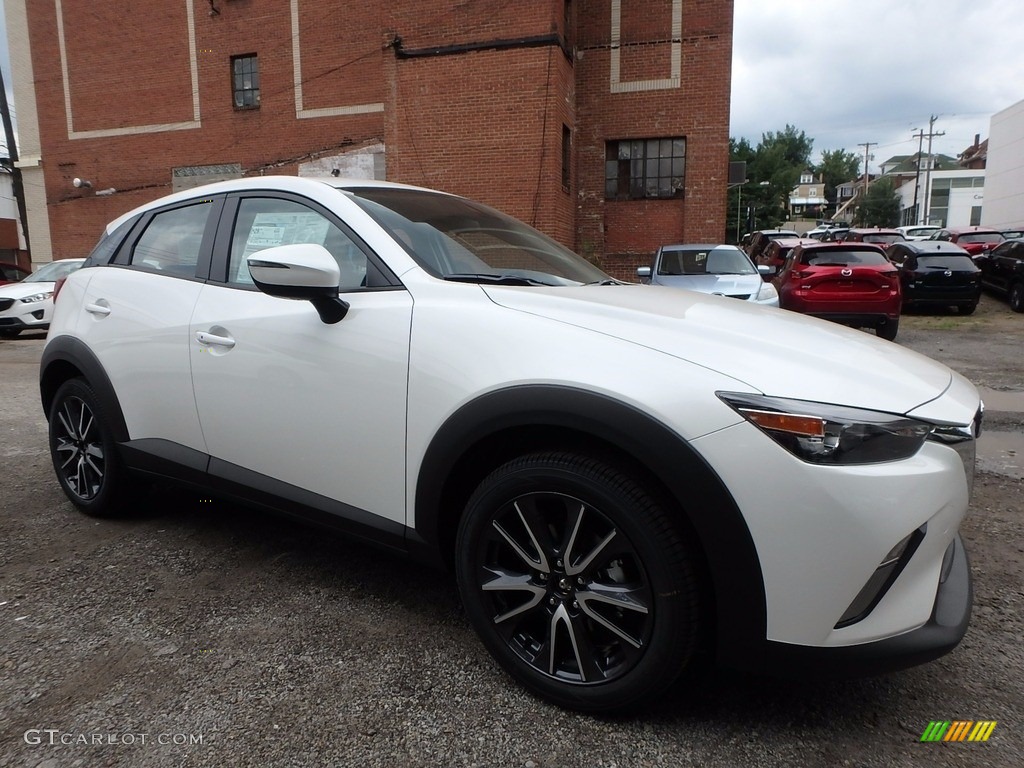 Snowflake White Pearl Mica 2018 Mazda CX-3 Touring AWD Exterior Photo #122604395