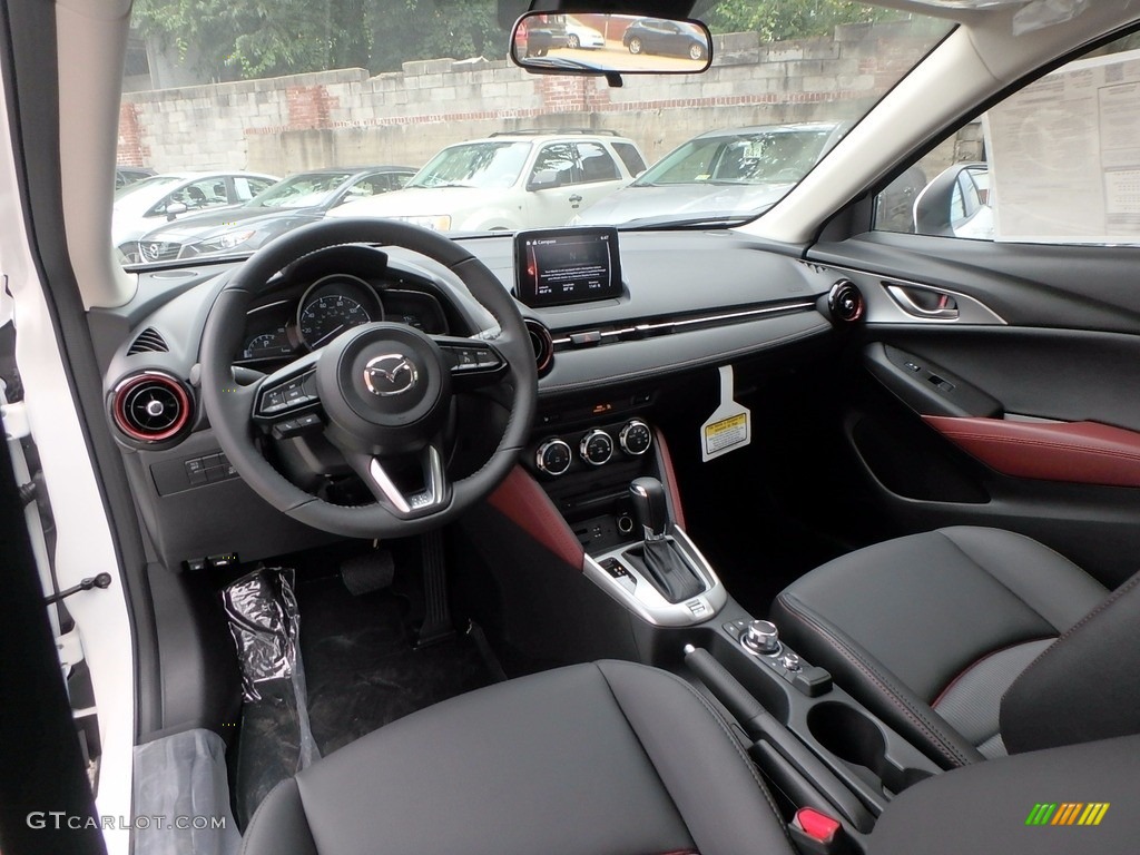 Black Interior 2018 Mazda CX-3 Touring AWD Photo #122604593