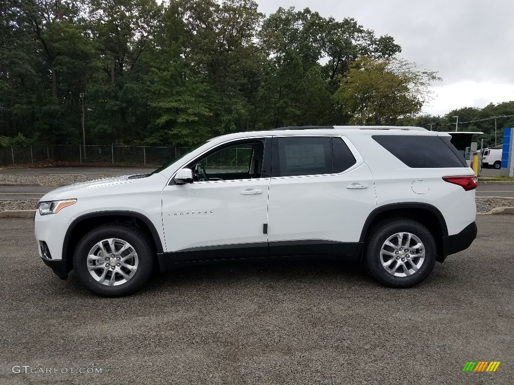 2018 Traverse LT - Summit White / Jet Black photo #3