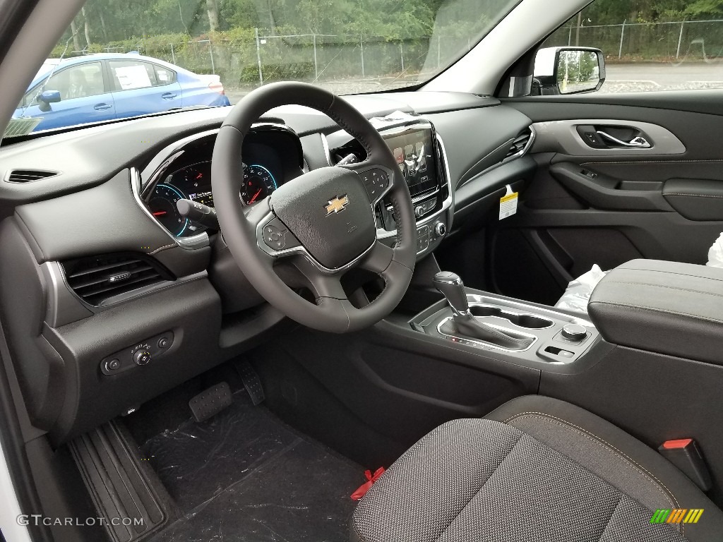 Jet Black Interior 2018 Chevrolet Traverse LT Photo #122607491