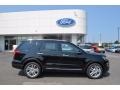 2017 Shadow Black Ford Explorer Limited  photo #2