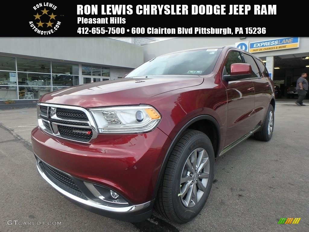 Octane Red Pearl Dodge Durango