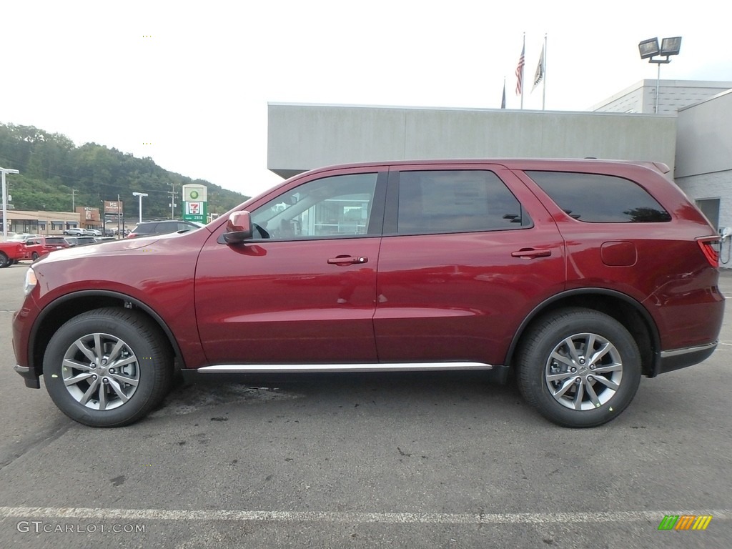 Octane Red Pearl 2018 Dodge Durango SXT AWD Exterior Photo #122613203